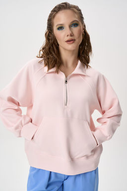 Свитшот Деми (розовый) - Эльза фото 4