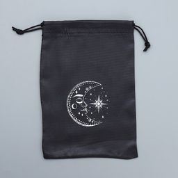 Цена за 5 шт. Мешок атласный Ночь, 16 24 см +/- 1.5 см - Дарите счастье фото 4