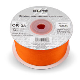 Лента капроновая 38 мм ( 1 1/2 ) BLITZ OR-38 22.8 м  0.5 м СК/Распродажа
