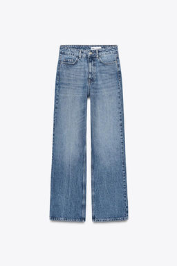 JEANS Z1975 STRAIGHT HIGH-WAIST FULL LENGTH - Zara фото 5