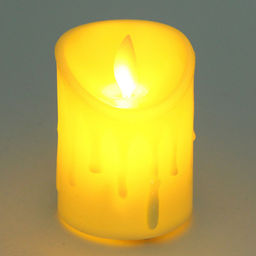 Цена за 4 шт. Сувенир подсветкой "Свеча - Капли воска" 5*7 см