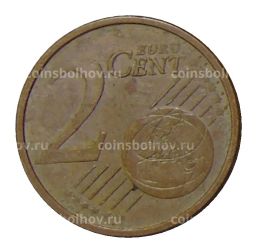 2 евроцента 2002 года D Германия