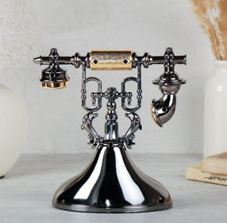 Часы настольные Телефон 15х12х19 см / А527 /уп 72/ - Галеонтрейд фото 4