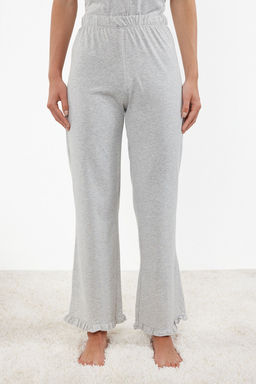 Trendyolmilla Mint %100 Pamuklu F?rf?r Detayl? Orme Pijama Tak?m? THMSS24PT00223 фото 17