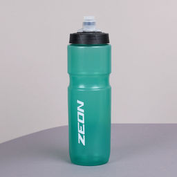 Бутылка для воды велосипедная ZEON WB226 гоночная, клапан кэмэлбак, пищевой hi-quality PP, 750ML цвет green/уп100 - Галеонтрейд фото 2