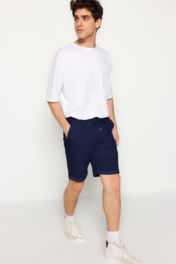 TRENDYOL MAN Gri Regular/Normal Kesim Orta Boy Lastik Belli Bagc?kl? Duble Paca Sort TMNSS21SR0046 - Trendyolmilla фото 10