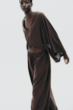 ASYMMETRIC CAPE KIMONO - Zara фото 4