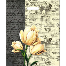 Цена за 50 шт. Пакет "Мемуары", полиэтиленовый, с вырубной ручкой, 38 х 47 см, 60 мкм