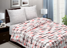 КПБ Поплин Эксклюзив "Светится в темноте" (молния) - Турне 2 сп. с Евро простыней (нав.70х70)