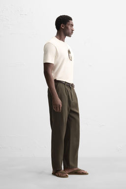 CONTRAST PRINT T-SHIRT - Zara фото 4