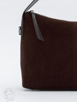 Сумка женская кожаная 1078M coffee Polina&Eiterou