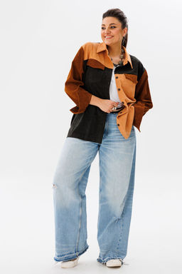 Рубашка ANELLI 1748 Оттенки карамели