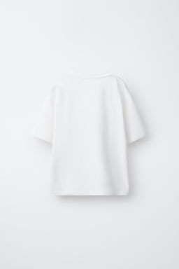 CAMISETA ESTAMPADA / Blanco - Zara фото 2