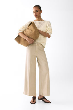 Wide High Waist Ankle Jeans - H&m фото 8