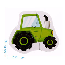 Макси-пазлы «Весёлый транспорт», 40 деталей, в пакете