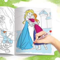 Цена за 2 шт. Раскраска, А4, 16 стр.