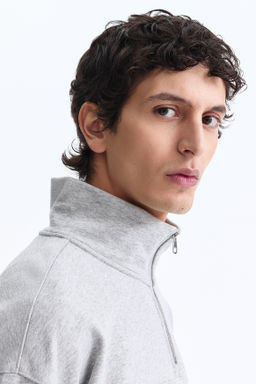 Sudadera con media cremallera Relaxed Fit - H&m фото 4