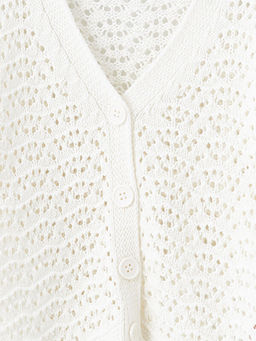 V Yaka Ajurlu K?z ?ocuk Triko H?rka