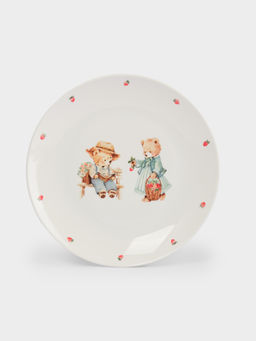 Набор посуды, детский, 1 перс, 3 пр, фарфор N, белый, Мишки, Teddy bear - Anna lafarg фото 3