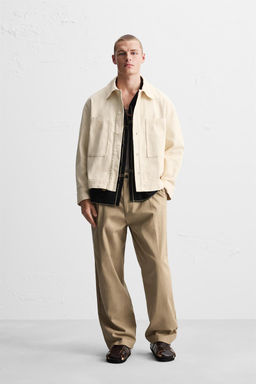 JACKET WITH EMBROIDERED BEADS