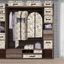 Набор коробов стеллажных без крышки, 2 шт., 31*31*31 см и 31*31*31 см, Valiant фото 44