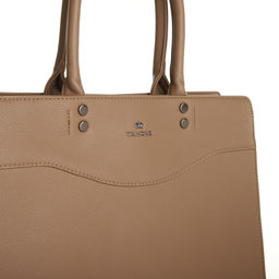 Сумка женская тоут, на молнии, цвет бежевый - Simaland фото 4