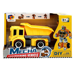 Конструктор винтовой «Самосвал», 2 в 1 робот-машина