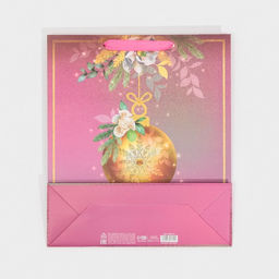 Пакет ламинированный вертикальный Нежность, M 26 30 9 см - Дарите счастье фото 7