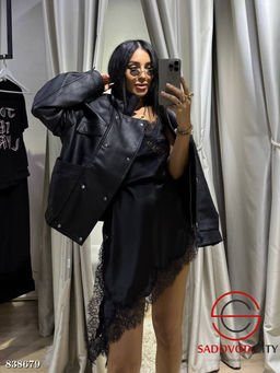 Куртка женская кожаная