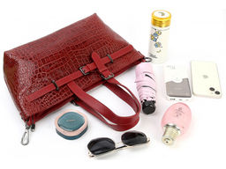 Сумка женская Lanotti 8348/бордовый(Р28)