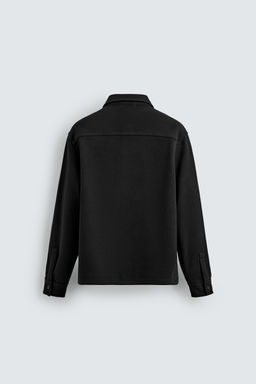 TWILL TEXTURED WATER REPELLENT OVERSHIRT - Zara фото 9