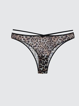 Leopar Desenli Fantezi Brazilian K?lot