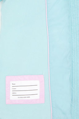 Водно-зеленое пальто для девочки Неожиданная скидка в корзине - U.s. polo assn фото 5