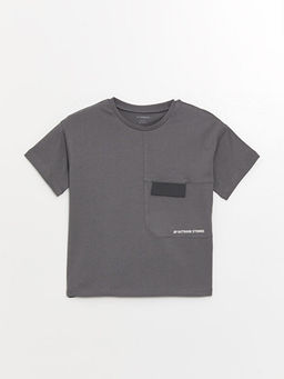 Bisiklet Yaka K?sa Kollu Basic Erkek Bebek Ti??rt