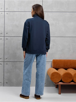 Свитшот "Молния" Синий Женский