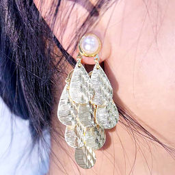 Серьги длинные на гвоздиках арт. 13 2924 (id 273072) - Rada фото 2