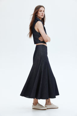 Falda denim con vuelo - H&m фото 3