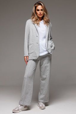 Костюм GO F3065/50-04.170-176 серый меланж