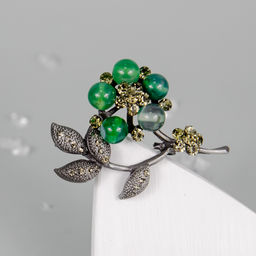 Брошь Арт. 3-3977-B - MyGemma фото 3