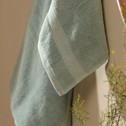 Полотенце махровое SL HOME: Classic «Аззура», 50×90 см, хлопок 100%, бирюзовое