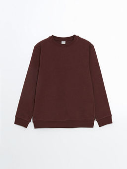 Bisiklet Yaka Erkek ?ocuk Sweatshirt