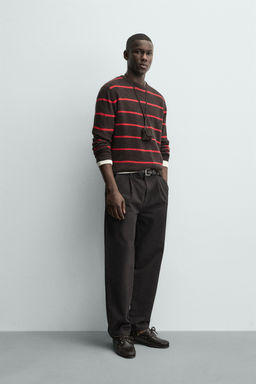 STRIPED WOOL JUMPER - Zara фото 12