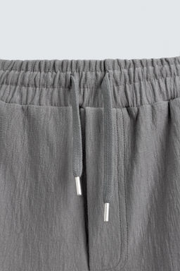 BERMUDA JOGGER ESTRUCTURA / Gris - Zara фото 9
