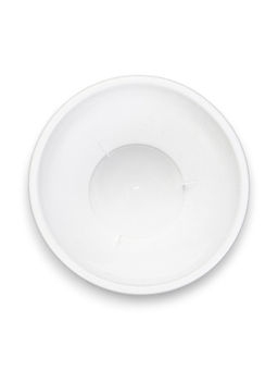 Горшок для цветов «Цветочек», 3.6 л, d=21.5 см, h=16.5 см, пластиковый, белый