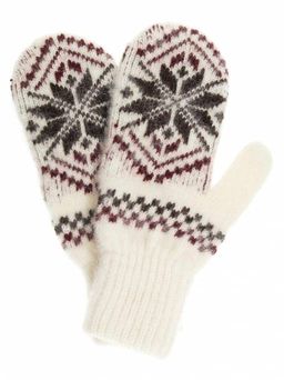Варежки женские Звезда три цвета - Рассказовские варежки фото 3