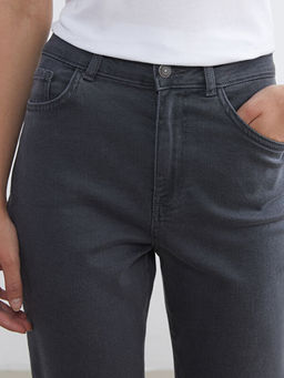 Slim Mom Kad?n Jean Pantolon