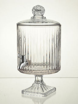 Диспенсер стеклянный на ножке "Элизиум" 20х39 см