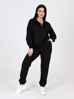 СК-2301 ЖЕНСКИЙ СПОРТИВНЫЙ КОСТЮМ (Черный) - А-дина фото 3