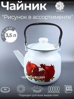 Чайник для плиты 3,5л 01-2713/4,,