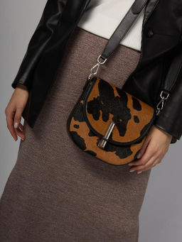 Сумка ELEGANZZA Z9266-8677 black/camel  фото 21